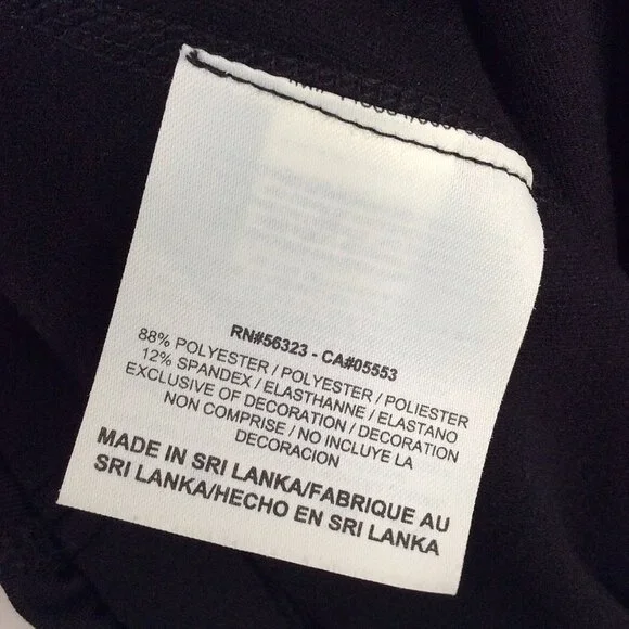 Nike Pro Combat Dri-Fit Full Length Compression Pants Women's Size Medium Black - Picture 9 of 9